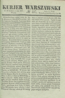 Kurjer Warszawski. 1837, № 337 (19 grudnia)