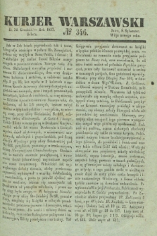 Kurjer Warszawski. 1837, № 346 (30 grudnia)