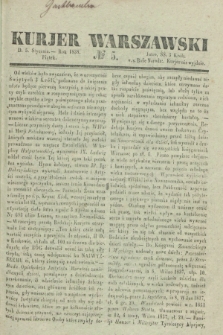 Kurjer Warszawski. 1838, № 5 (5 stycznia)