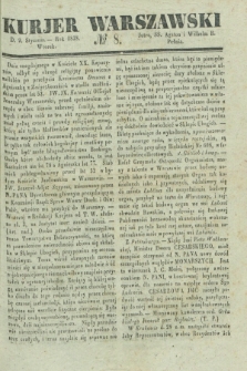 Kurjer Warszawski. 1838, № 8 (9 stycznia)