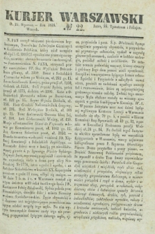 Kurjer Warszawski. 1838, № 22 (23 stycznia)