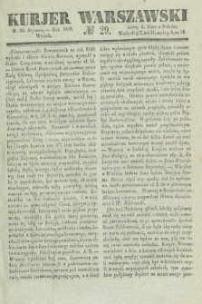 Kurjer Warszawski. 1838, № 29 (30 stycznia)