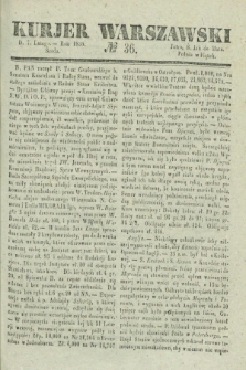 Kurjer Warszawski. 1838, № 36 (7 lutego)