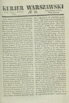Kurjer Warszawski. 1838, № 50 (21 lutego)