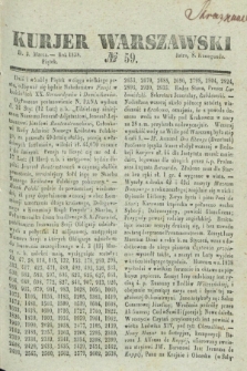 Kurjer Warszawski. 1838, № 59 (2 marca)