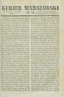 Kurjer Warszawski. 1838, № 84 (28 marca)