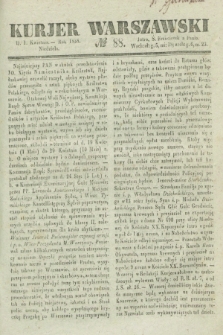 Kurjer Warszawski. 1838, № 88 (1 kwietnia)