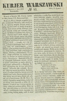 Kurjer Warszawski. 1838, № 89 (2 kwietnia)