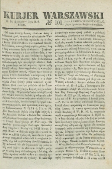 Kurjer Warszawski. 1838, № 101 (14 kwietnia)
