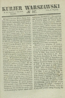 Kurjer Warszawski. 1838, № 107 (22 kwietnia)