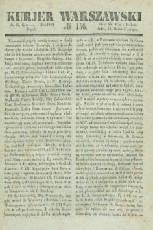 Kurjer Warszawski. 1838, № 156 (15 czerwca)