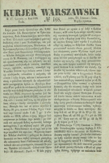 Kurjer Warszawski. 1838, № 168 (27 czerwca)