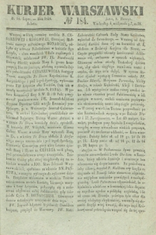 Kurjer Warszawski. 1838, № 184 (14 lipca)