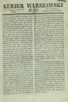 Kurjer Warszawski. 1838, № 204 (3 sierpnia)