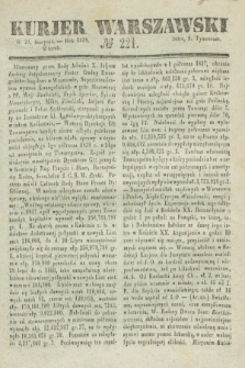 Kurjer Warszawski. 1838, № 221 (21 sierpnia)