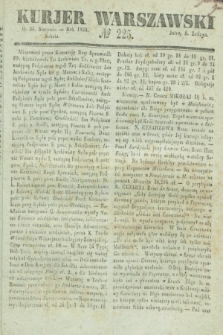 Kurjer Warszawski. 1838, № 225 (25 sierpnia)