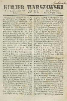 Kurjer Warszawski. 1838, № 236 (5 września)