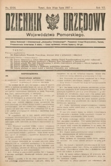 Dziennik Urzędowy Województwa Pomorskiego. 1927, nr 23/24