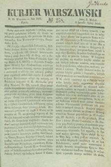 Kurjer Warszawski. 1838, № 258 (28 września)