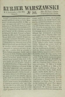 Kurjer Warszawski. 1838, № 264 (4 października)