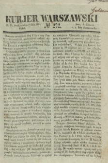 Kurjer Warszawski. 1838, № 272 (12 października)