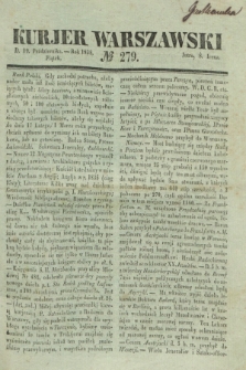 Kurjer Warszawski. 1838, № 279 (19 października)