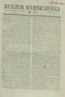 Kurjer Warszawski. 1838, № 280 (20 października)