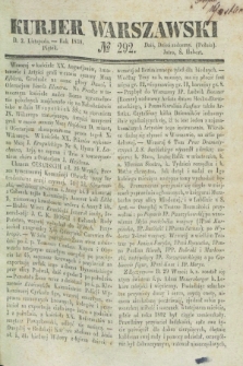 Kurjer Warszawski. 1838, № 292 (2 listopada)