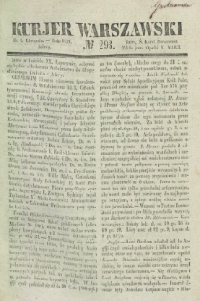 Kurjer Warszawski. 1838, № 293 (3 listopada)