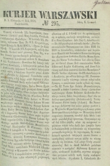 Kurjer Warszawski. 1838, № 295 (5 listopada)