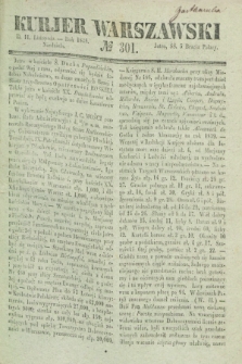 Kurjer Warszawski. 1838, № 301 (11 listopada)