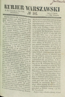 Kurjer Warszawski. 1838, № 302 (12 listopada)