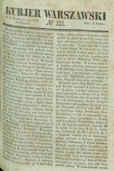 Kurjer Warszawski. 1838, № 323 (3 grudnia)