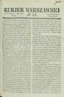 Kurjer Warszawski. 1838, № 334 (15 grudnia)