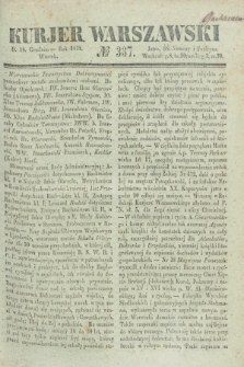 Kurjer Warszawski. 1838, № 337 (18 grudnia)