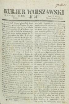 Kurjer Warszawski. 1838, № 341 (22 grudnia)