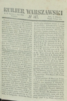 Kurjer Warszawski. 1838, № 347 (30 grudnia)