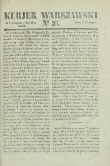 Kurjer Warszawski. 1834, № 295 (4 listopada)