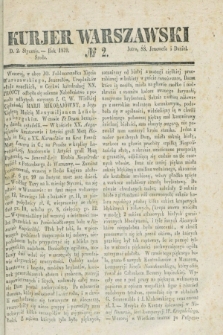 Kurjer Warszawski. 1839, № 2 (2 stycznia)