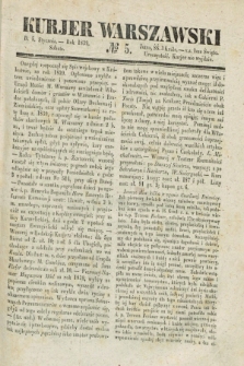 Kurjer Warszawski. 1839, № 5 (5 stycznia)