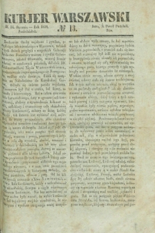 Kurjer Warszawski. 1839, № 13 (14 stycznia)