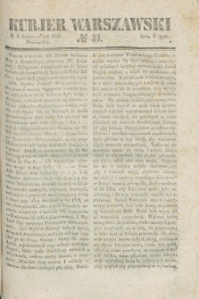 Kurjer Warszawski. 1839, № 33 (4 lutego)