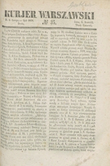 Kurjer Warszawski. 1839, № 35 (6 lutego)