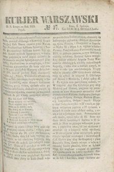 Kurjer Warszawski. 1839, № 37 (8 lutego)