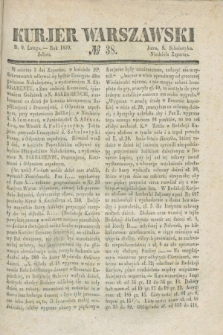 Kurjer Warszawski. 1839, № 38 (9 lutego)