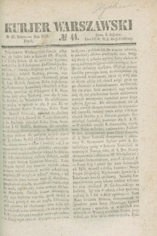 Kurjer Warszawski. 1839, № 44 (15 lutego)