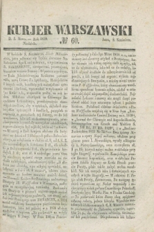 Kurjer Warszawski. 1839, № 60 (3 marca)