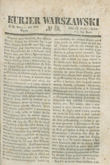 Kurjer Warszawski. 1839, № 69 (12 marca)