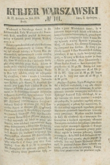 Kurjer Warszawski. 1839, № 101 (17 kwietnia)
