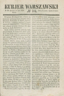 Kurjer Warszawski. 1839, № 104 (20 kwietnia)